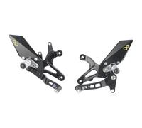 LIGHTECH Pedane Reg PoggiaPiedi Fissi Cam Rov FTRKA012 Kawasaki ZX 10R 2021 2023