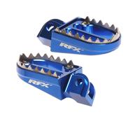 Pedane Rfx Pro Series A Denti Di Squalo Blu Per Moto Ricambi Accessori Parti