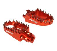 Pedane Rfx Pro Series Alluminio Cnc-Arancione Per Moto Ricambi Accessori