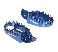Pedane Rfx Pro Series Alluminio Cnc-Azzurro Per Moto Ricambi Accessori