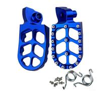 Pedane rosse CNC Spike per motociclette fuoristrada (Azure)