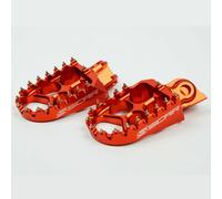 Pedane Scar Evo Arancioni Per Moto Ricambi Accessori Parti