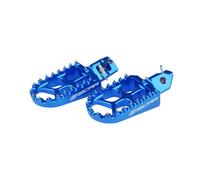 Pedane Scar Evo-Azzurro Per Moto Ricambi Accessori Parti Qualità