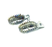 Pedane SCAR Gripper-Titanio per Moto Ricambi Accessori Pezzi di Ricambio