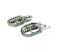 Pedane Titanio SCAR per Moto Ricambi Ciclomotore/Accessori
