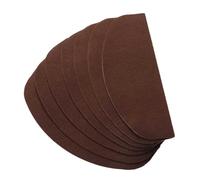 Pedate autoadesive per scale Step , Confezione da 7 gradini autoadesivi tagliati a misura 55x21 cm in poliestere multicolore(Coffee)