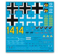 Peddinghaus 1/18 1607 BF 109 F Hans Joachim Marseille Per Il 21° Secolo