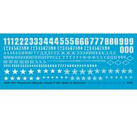 Peddinghaus 1/35 3417 Stencil Russi Panzer II. WK Bianco