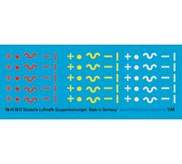 Peddinghaus 1/48 0812 Contrassegni Di Gruppo Tedeschi Dei Piloti Di Caccia