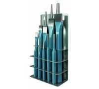 Peddinghaus 6633120000 - Set di attrezzi da 14 pezzi con 1 punta centrale 3 x 125 mm, 4 punte da 2/3 / 5/6 mm e 4 x perforatrici a scalpello piatto