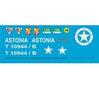 Peddinghaus-Decals 1/16 3785 Churchill MK7- 34 Th Armatura Brigata, Parte Of