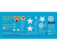 Peddinghaus-Decals 1/35 1040 M 26 Pershing Kampfpanzer 2. Wk E Corea