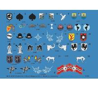 Peddinghaus-Decals 1/35 4616 Tedesco U-Boat Stemma Flottille Stemma E Bandiera