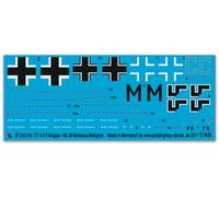 Peddinghaus-Decals 1/48 2363 He 177 A-5 Il II Gruppo / KG 40 Bordeaux-Merignac