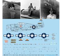 Peddinghaus-Decals 1/48 4480 47 D Col. Neel E.Kearby, 348 Th Fighter Gruppo, 2