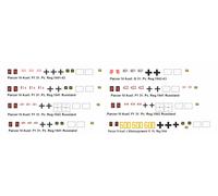 Peddinghaus-Decals 1/72 4835 Panzer IV Diverse Ausf. 5ª Panzerdivision