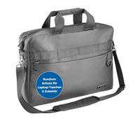 Pedea - Borsa per laptop "Clutch" fino a 17,3 pollici (43,9 cm) | Borsa per notebook con tracolla - Borsa a tracolla con tasca per laptop - Borsa per notebook per signore e signori, colore nero