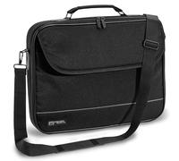 PEDEA borsa per PC portatile "Fair" Borsa per notebook fino a 15,6 pollici (39,6 cm) borsa con tracolla, nero