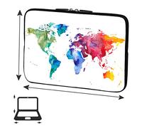 PEDEA Colour World - Custodia protettiva per laptop fino a 15,6" (15,6")