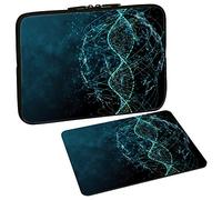 PEDEA Custodia design per notebook, 10,1 pollici, 13,3 pollici / 15,6 pollici / 17,3 pollici DNA Strings 15,6 Zoll + Mauspad