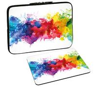 Pedea - Custodia per mouse e tappetino per mouse, colore: Blu