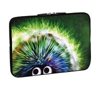 PEDEA Custodia per notebook in neoprene 13,3 pollici, green hedgehog
