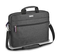 Pedea Urban-Hip - Borsa a Tracolla per Laptop con Scomparto per Tablet, Colore: Grigio, Grigio., 15,6 Pollici, Utility