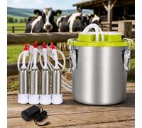 pedenencelia Mungitrice Elettrica da 12 L per Mucche Cattle