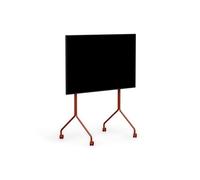 Pedestal Moon Rollin' Tall Supporto TV Rosso Ardente