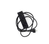 Pedestal Presa Per Barra di Alimentazione con 500 cm Carbone