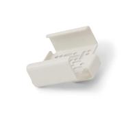 Pedestal Supporto per TV compatibile con Apple TV | Facile nascondere TV Box e cavi sul retro del tuo mobile TV Pedestal | Si adatta a supporti TV Pedestal (beige)