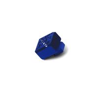 Pedestal Supporto TV per Scatola remota | Pratico Supporto per Telecomando sul Retro del Mobile TV | Adatto al Supporto TV, ad eccezione del Mobile TV Alto collegato | (Blu)