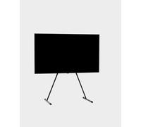 Pedestal Viva TV - Supporto per TV da 40 a 70 pollici, design moderno, robusti piedini per TV in acciaio, elegante base per TV con gambe inclinate e piedini arrotondati (nero)