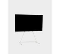 Pedestal Viva TV - Supporto per TV da 40 a 70 pollici, design moderno, robusti piedini per TV in acciaio, elegante base per TV con gambe inclinate e piedi arrotondati (beige)