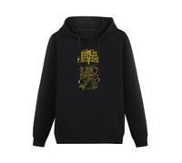 PEDFUVL Impaled Nazarene Let's Fucking Men's Hoodies Graphic Printed Black Pullover Sweatshirts XL