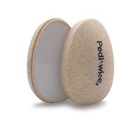 PEDI-WISE Egg Nano - Lima per piedi in vetro e pietra pomice per rimuovere calli e pelle dura