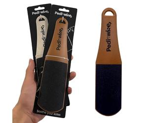 Pedi-wise Lima per piedi a doppia faccia PEDI-WISE - Raspa professionale extra large per la rimozione della pelle dura - Forma concava/convessa per la massima efficienza - Consigliata dai podologi
