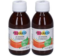 Pediakid 22 Vitamine E Oligoelementi Sciroppo 125 Ml 2x125 ml Sciroppo