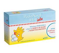 Pediatrica Pedianasal Iper Ialu Soluzione ipertonica con acido ialuronico 20 flaconcini da 5 ml