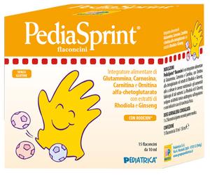 PEDIASPRINT integratore ricostituente per bambini 15 flaconi 10ml