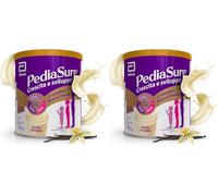 PEDIASURE Crescita e Sviluppo, Integratore Alimentare per Bambini da un anno in su, Multivitaminico con 27 Vitamine e Minerali e Proteine, Confezione 400g, gusto Vaniglia (Confezione da 2)
