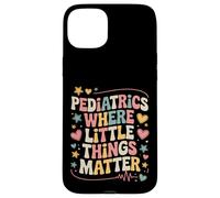 Pediatria dove piccole cose contano carino retrò Custodia per iPhone 15 Plus