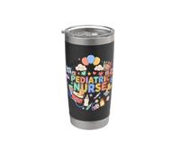 Pediatria Infermiera Arcobaleno Practitioner Nursing Bicchiere termico in acciaio inox doppia parete