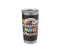 Pediatria Infermiera Arcobaleno Practitioner Nursing Bicchiere termico in acciaio inox doppia parete