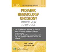 Pediatric Hematology-Oncology Rapid Review Flash Cards Print + eBook with Multimedia