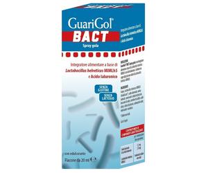 Pediatrica GuariGol Bact 20ml - Spray orale lenitivo per il benessere della gola, 20 ml