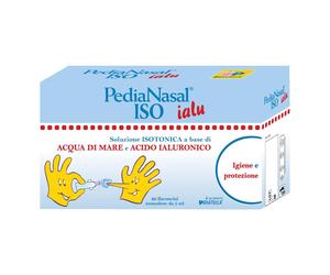 Pediatrica Pedianasal Soluzione Isotonica Acido Ialuronico 20 Flaconcini Da 5 Ml