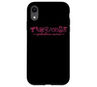 Pediatrico Infermiera Icone Cuore Cura Design Custodia per iPhone XR