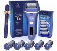 Pedicure Elettrico Professionale Piedi Con 5 Rulli Sostituibili Rimuovi Calli