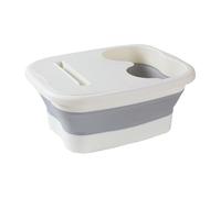 Pedicure - Piede - Bagno Spa | Massaggio da bagno per pedicure | Vasca da bagno portatile | Piegare Foot Spaa Basin Bottom Massaggio Secchio per gli atleti dopo l'allenamento di recupero pedicure